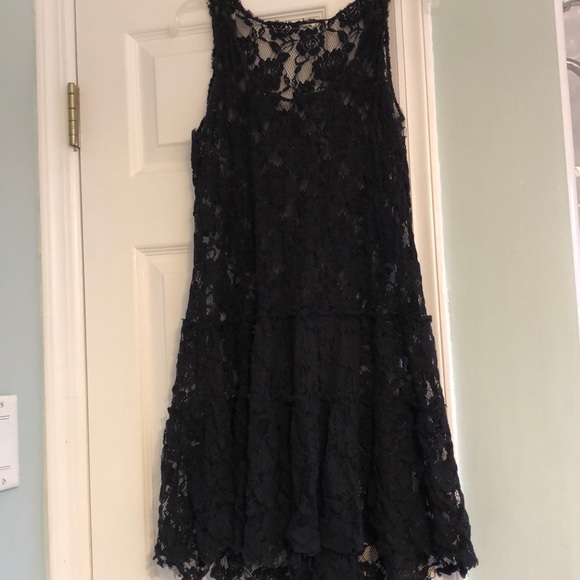 Free People | Dresses | Free People Lace Dress Slip | Poshmark